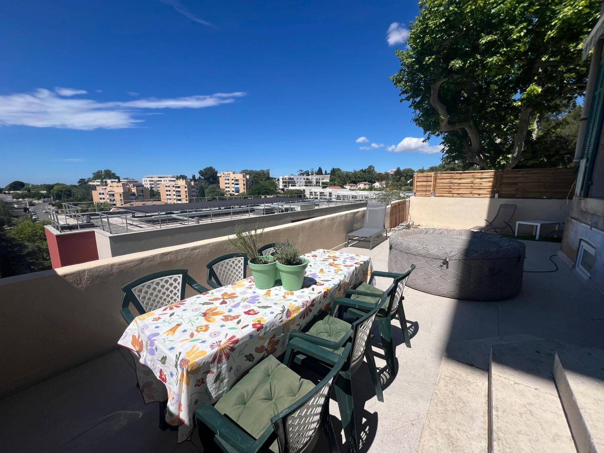 Maisons Detente Jardin, Terrasse Vue Mer Et Spa Marseilles Buitenkant foto
