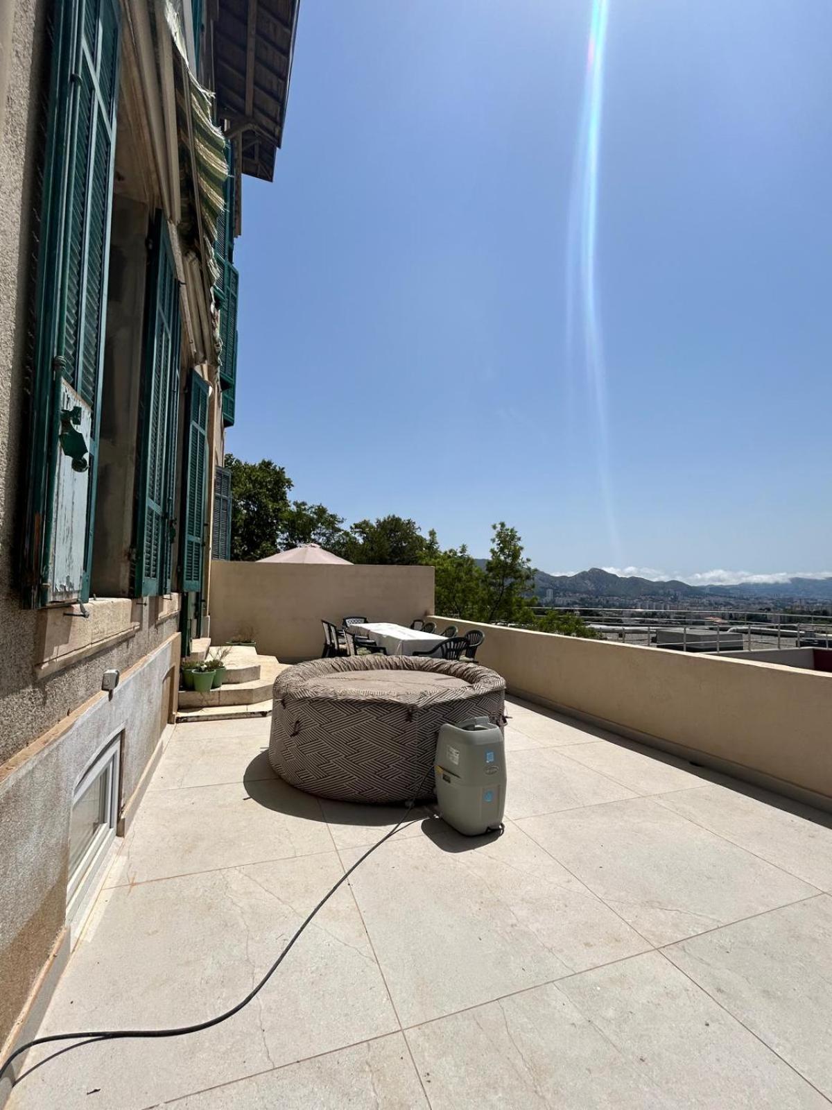 Maisons Detente Jardin, Terrasse Vue Mer Et Spa Marseilles Buitenkant foto