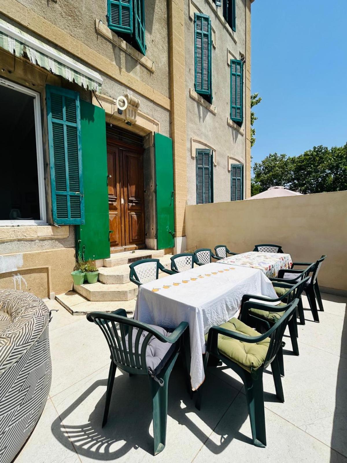 Maisons Detente Jardin, Terrasse Vue Mer Et Spa Marseilles Buitenkant foto