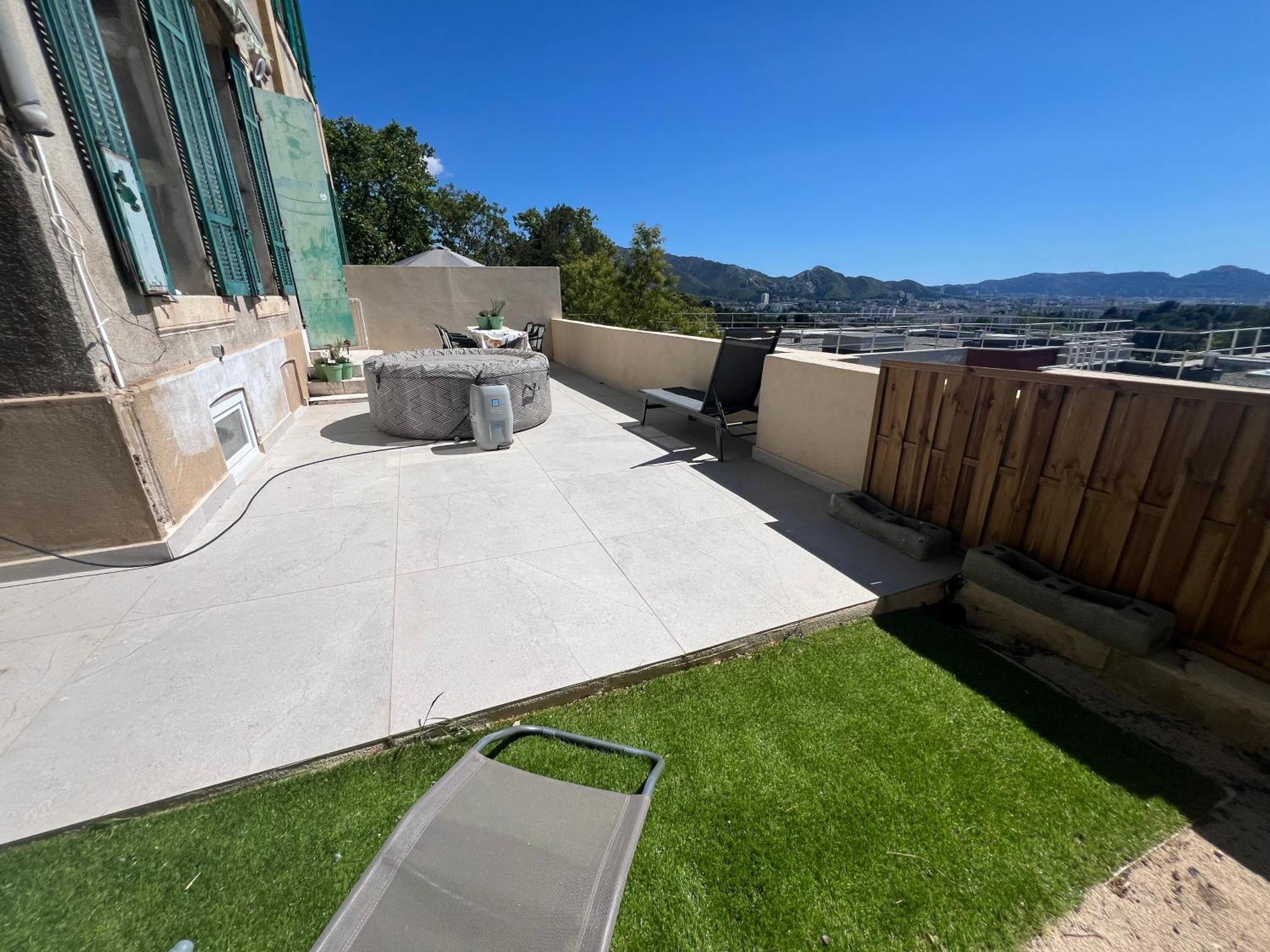 Maisons Detente Jardin, Terrasse Vue Mer Et Spa Marseilles Buitenkant foto